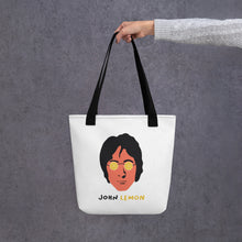 Load image into Gallery viewer, John Lemon Tote Bag
